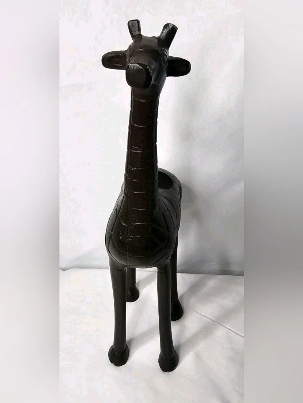 Metal Giraffe Sculpture Candle Holder 13